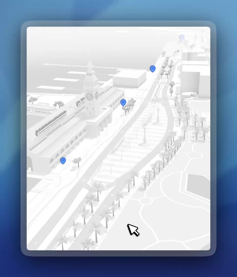 Mixed Reality Map: City-Scale AR