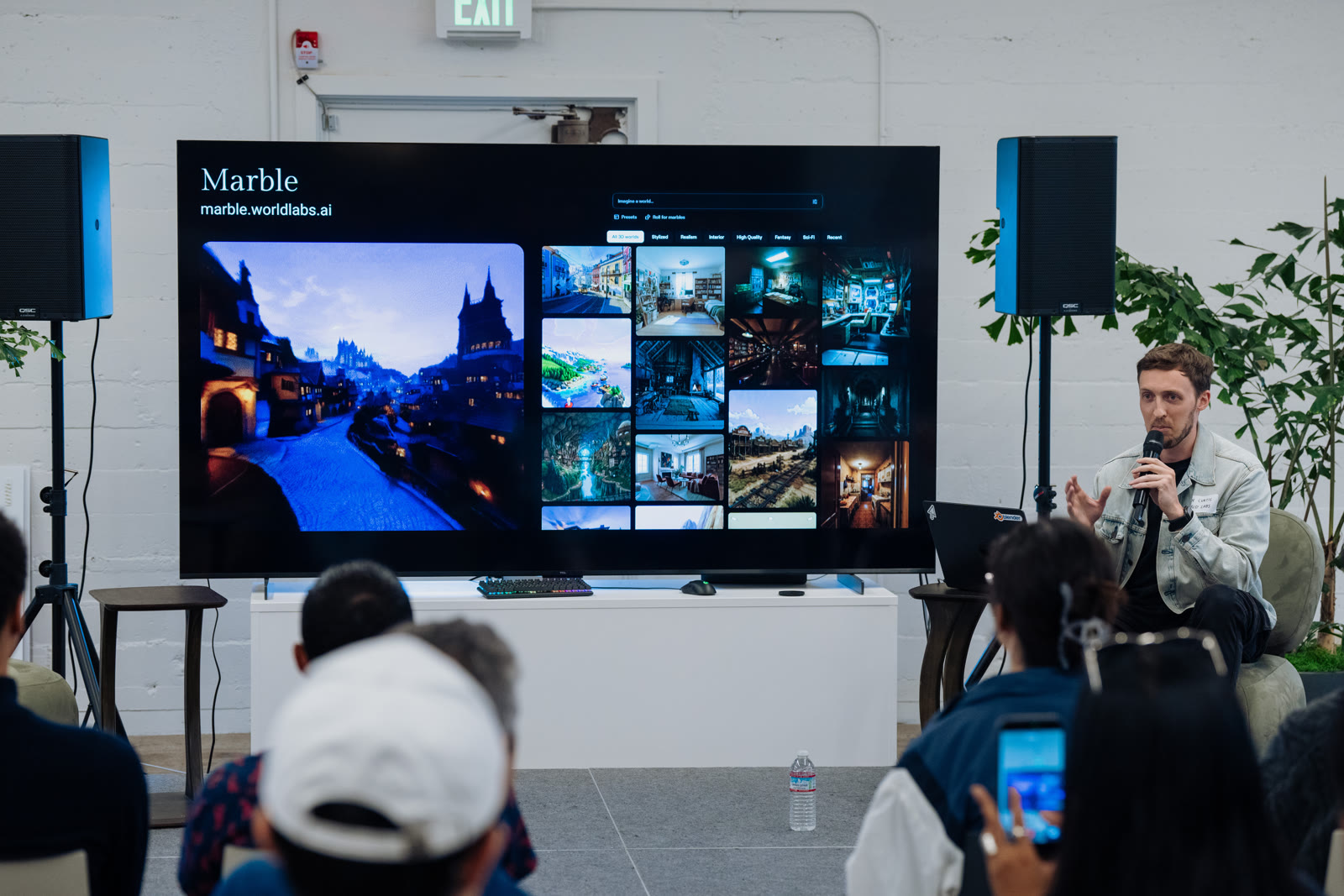Presenting Marble to an event audience